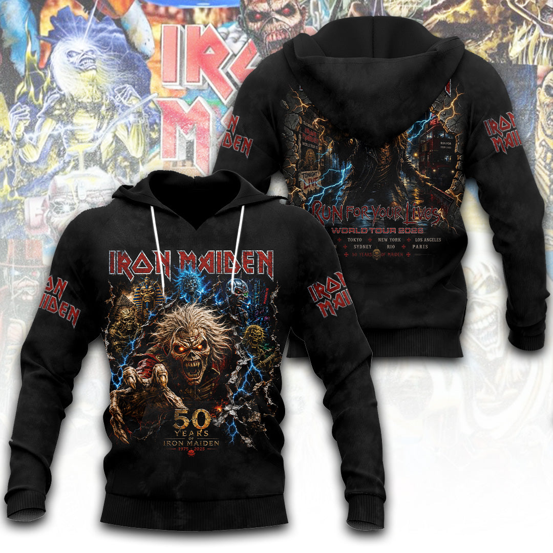 Iron Maiden 50th Anniversary 3D Apparel – TANTN22910