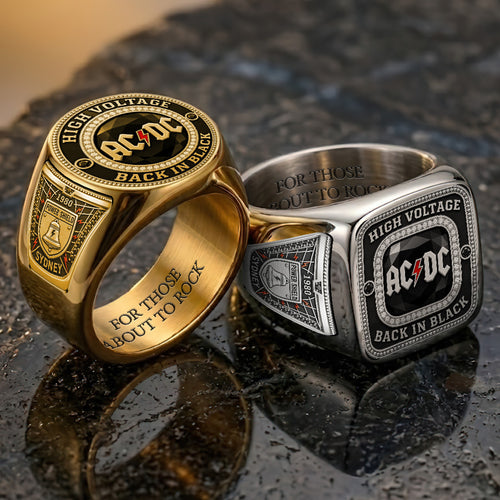 AC/DC 3D Engraved Ring – TANTN22978