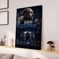 Manchester City x Pep Guardiola Rectangle Canvas With Inner Frame – TANTN22993