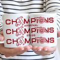 Arsenal FC Premier League Champions 25/26 Ceramic Mug – TANTN23024