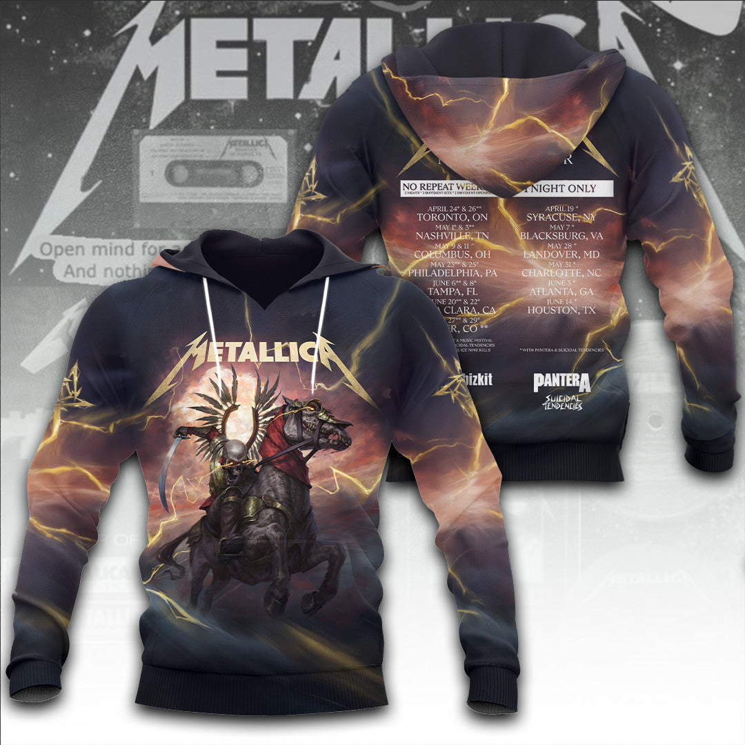 Metallica Tour 2026 3D Apparel – TANTN23064