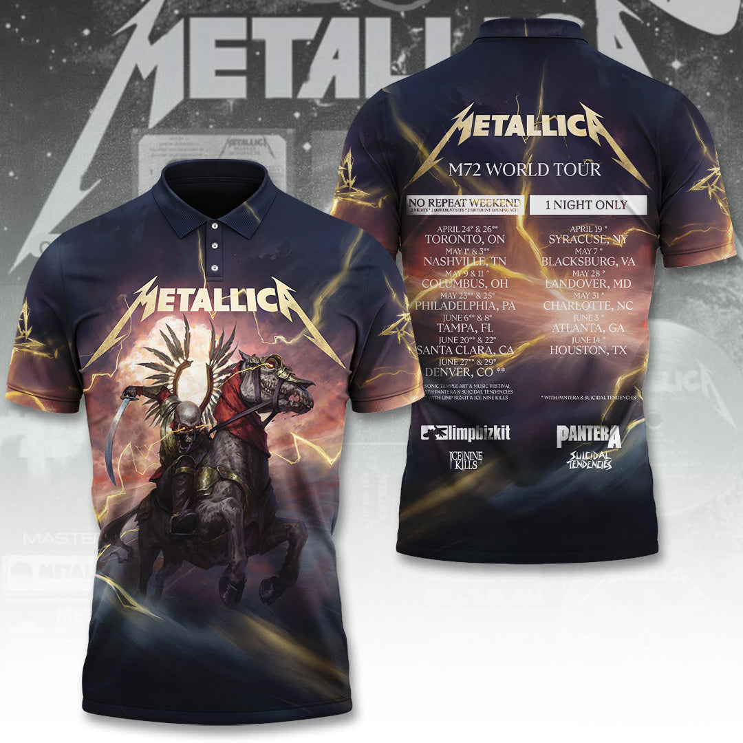 Metallica Tour 2026 3D Apparel – TANTN23064