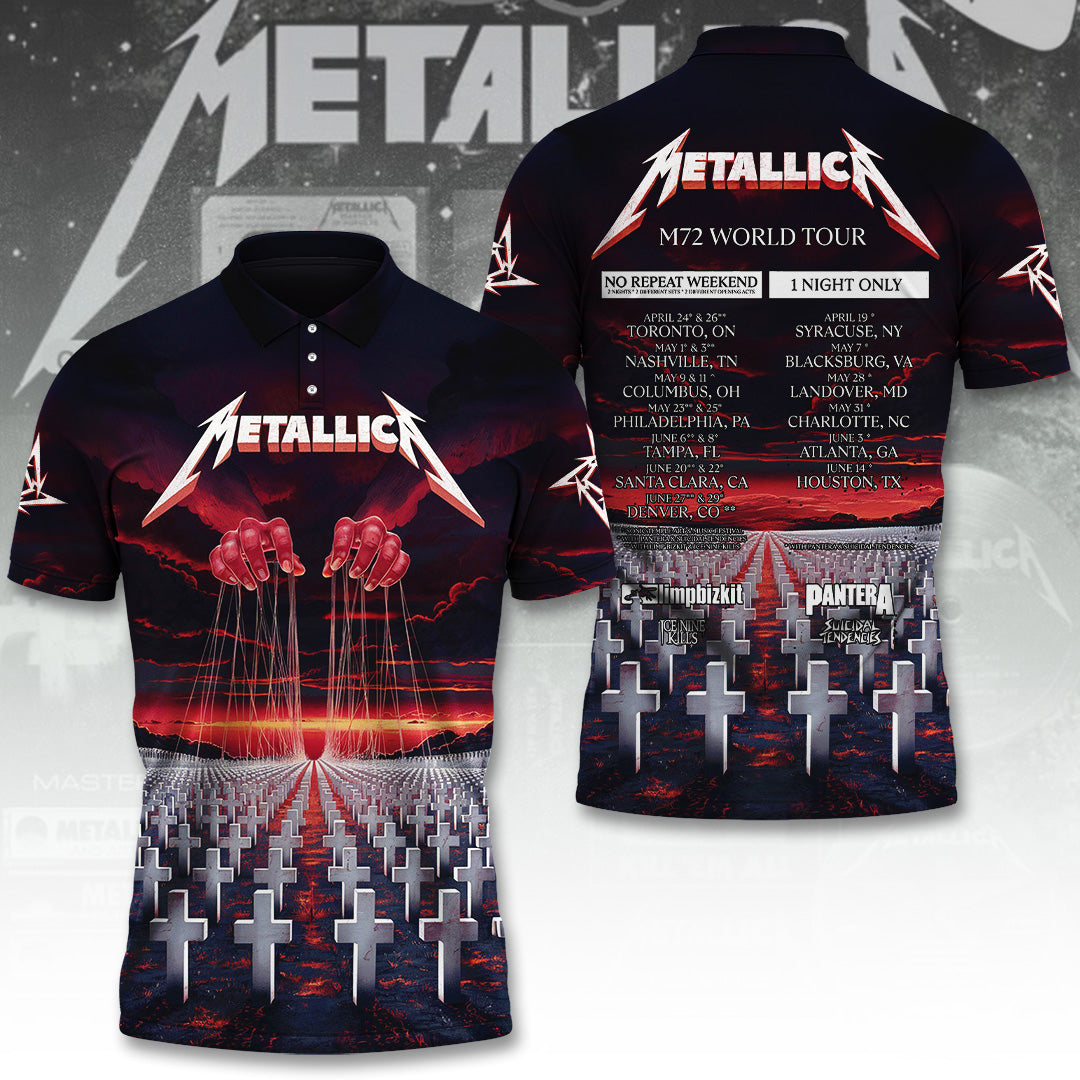 Metallica Tour 2026 3D Apparel – TANTN23072