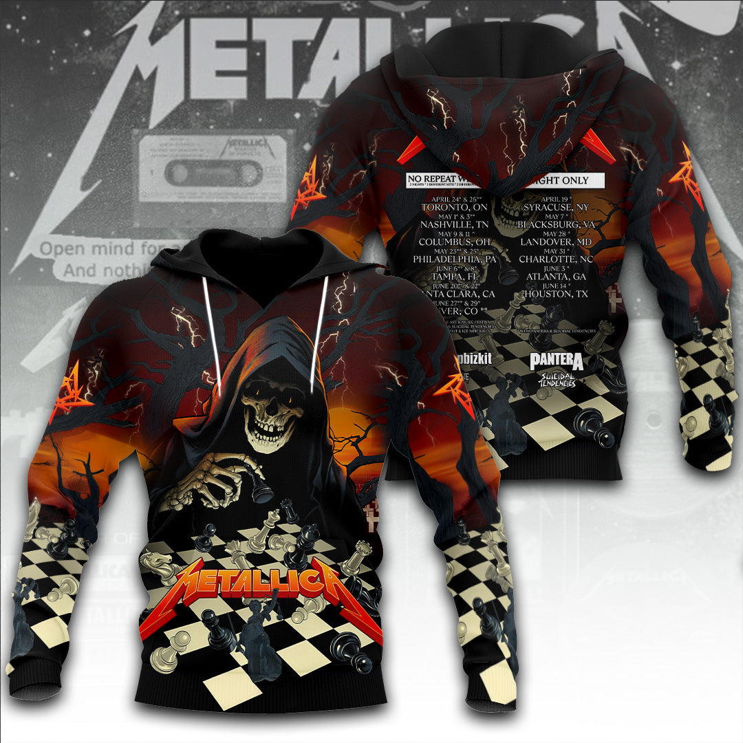 Metallica Tour 2026 3D Apparel – TANTN23079