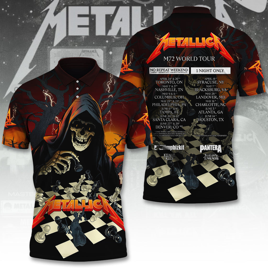 Metallica Tour 2026 3D Apparel – TANTN23079