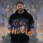 KISS Destroyer 50th Anniversary 3D Windbreaker Jacket – TANTN23089