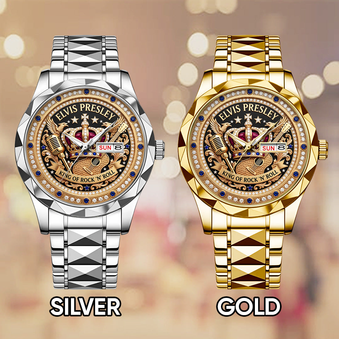 Elvis Presley Alloy Luxury Quartz Watch – TANTN23133