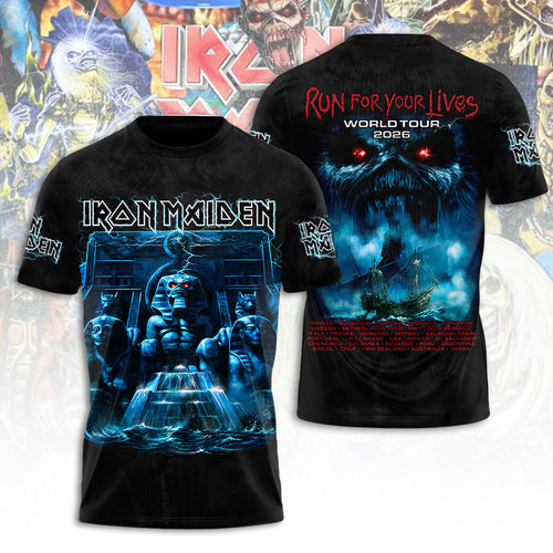 Iron Maiden Tour 2026 3D Apparel – TANTN23150