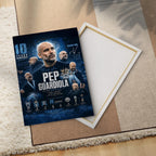 Manchester City x Pep Guardiola Rectangle Canvas With Inner Frame – TANTN23181