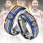New York Knicks NBA Eastern Conference Champions 2026 Custom Alloy Ring – TANTN23184