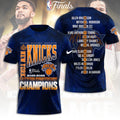 New York Knicks NBA Eastern Conference Champions 2026 3D Apparel – TANTN23193