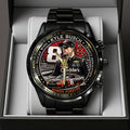 Kyle Busch Black Stainless Steel Watch – TANTN23203