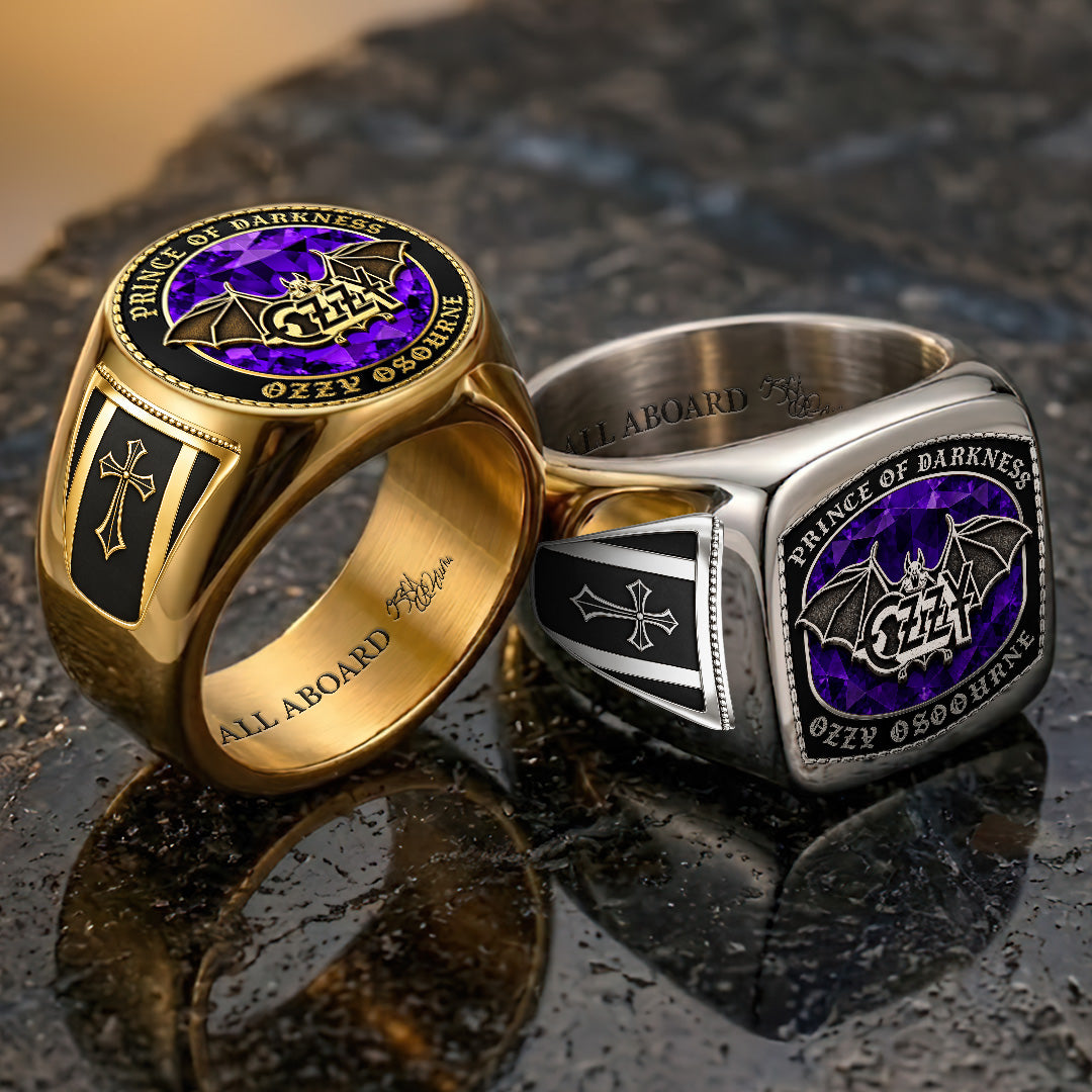 Ozzy Osbourne 3D Engraved Ring – TANTN23262