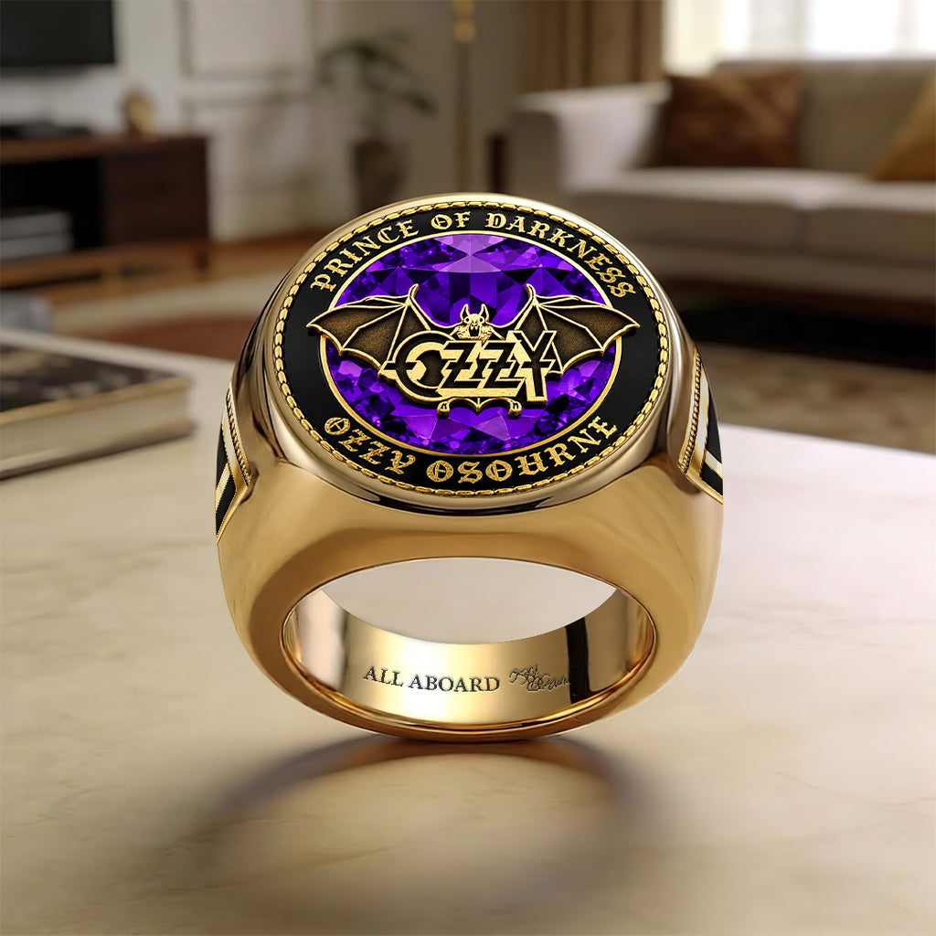 Ozzy Osbourne 3D Engraved Ring – TANTN23262