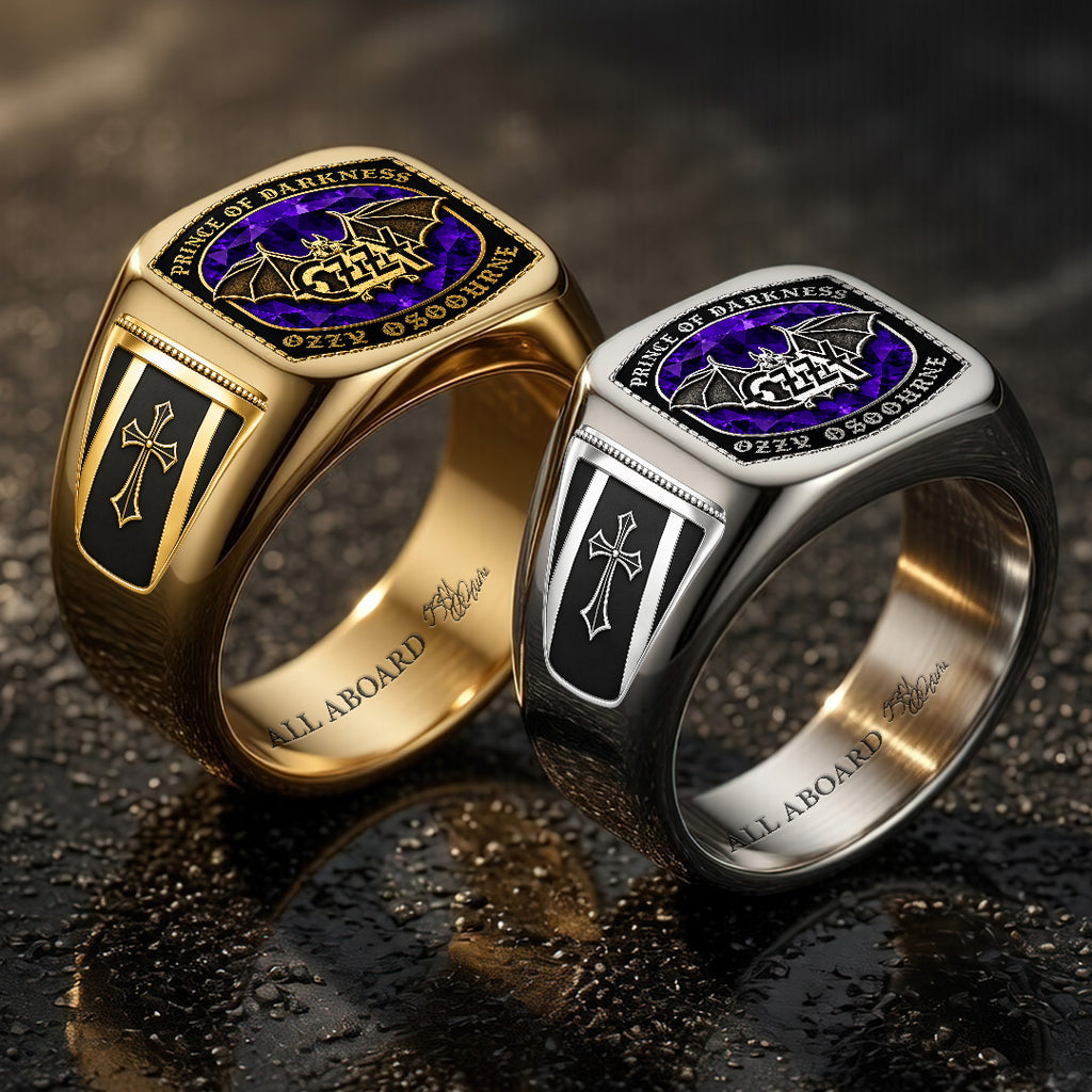 Ozzy Osbourne 3D Engraved Ring – TANTN23262
