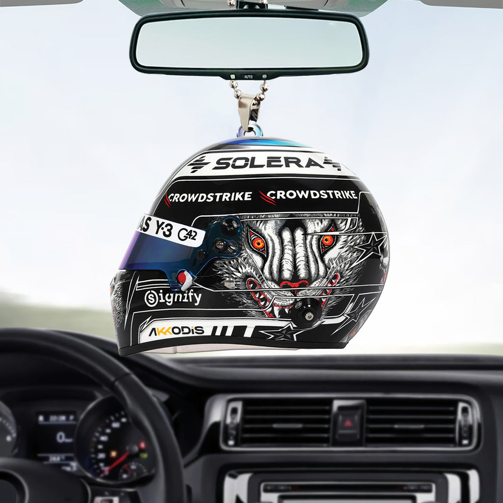 Mercedes AMG Petronas F1 Team x Kimi Antonelli Custom shape 2-sided Acrylic Car Ornament – TANTN23265