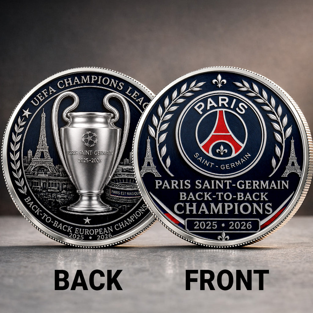 Paris Saint-Germain Champions of Europe 25/26 Commemorative Coin – TANTN23296