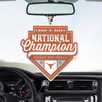 Texas Longhorns NCAA Women's Softball Champions 2026 Custom shape 2-sided Acrylic Car Ornament – TANTN23423