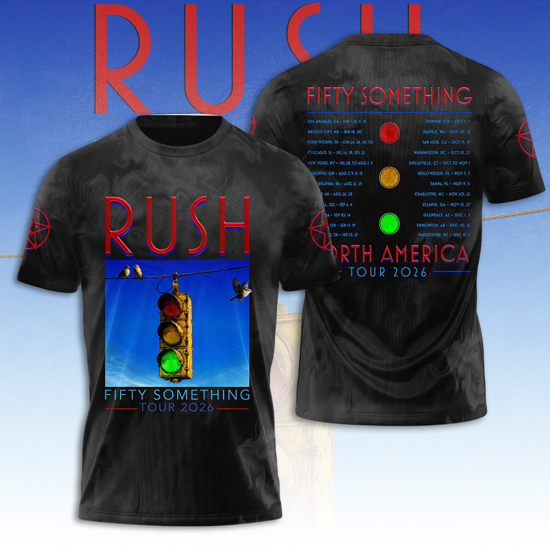 Rush Fifty Something Tour 2026 3D Apparel – TANTN23521