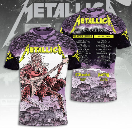 Metallica Tour 2026 3D Apparel – TANTN23606
