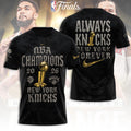 New York Knicks NBA Finals Champions 2026 3D Apparel – TANTN23633