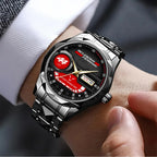 Scuderia Ferrari x Lewis Hamilton Alloy Luxury Quartz Watch – TANTN23691