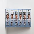 Argentina National Team x Lionel Messi Rectangle Canvas With Inne Frame – TANTN23734