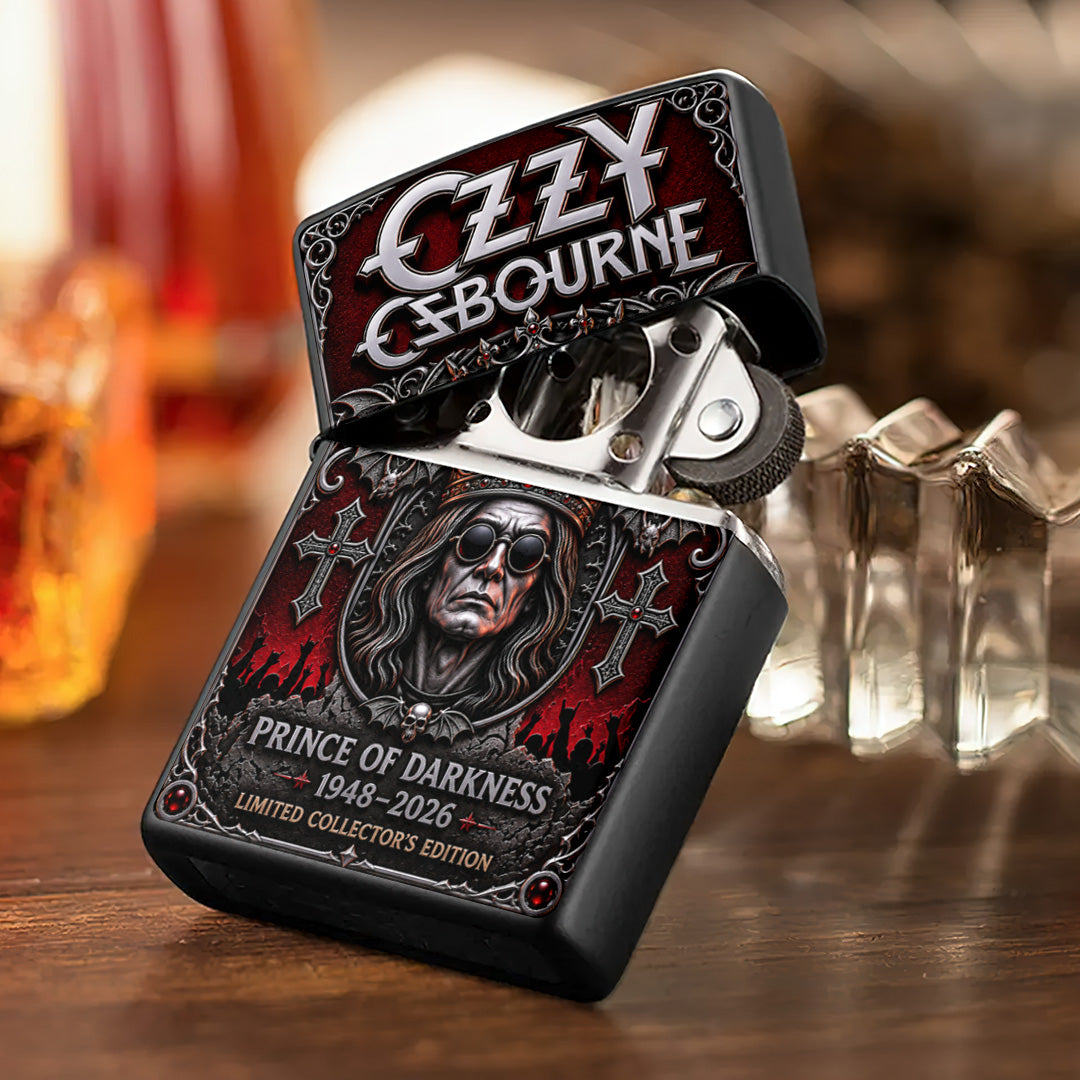 Ozzy Osbourne Zippo Lighter Case (No Insert) – TANTN23785
