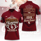 Oklahoma Sooners 2026 NCAA Baseball Men's College World Series Champions 3D Apparel – TANTN23858