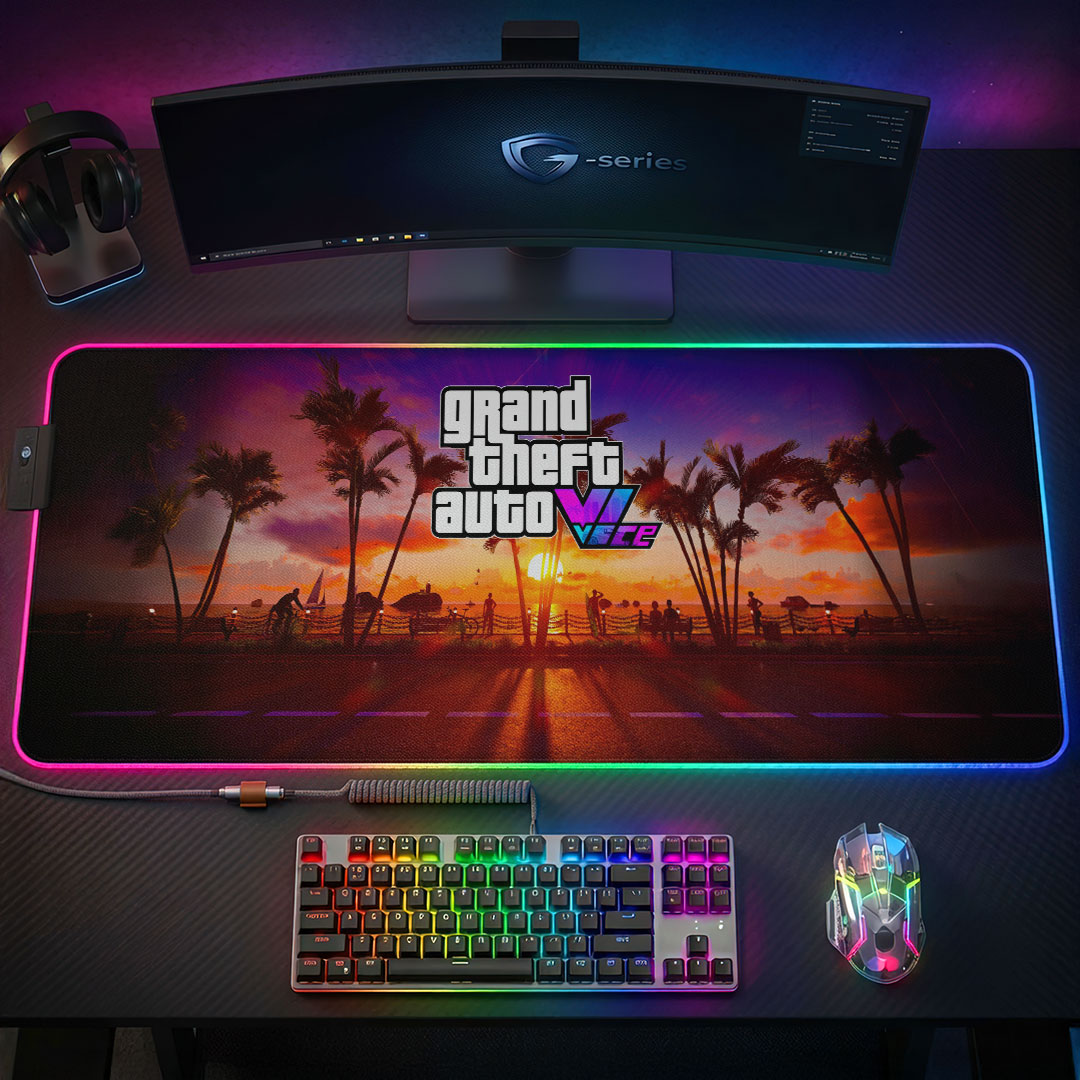 Grand Theft Auto VI Custom Gaming Desk Mat – TANTN23875