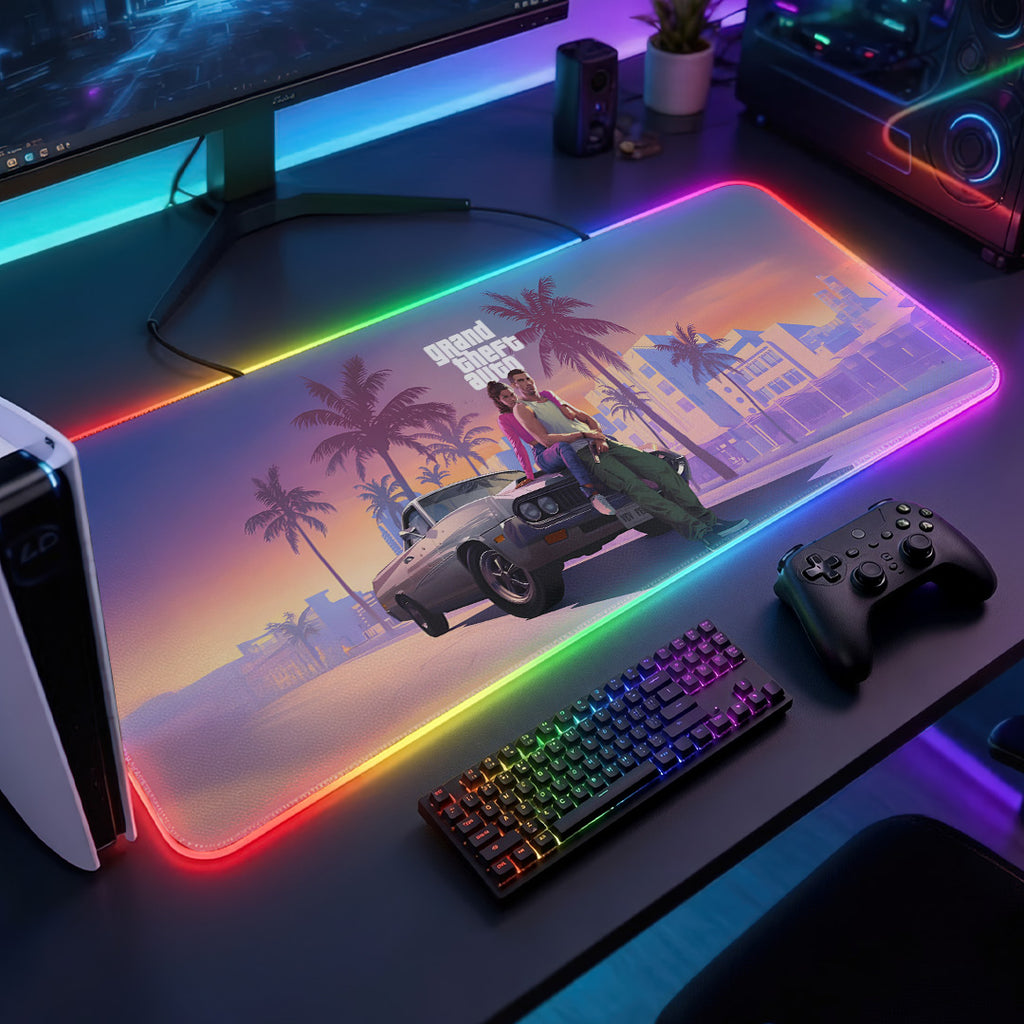 Grand Theft Auto VI Custom Gaming Desk Mat – TANTN23877