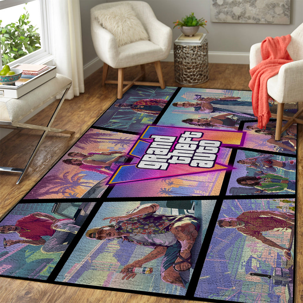 Grand Theft Auto VI Rectangular Rug – TANTN23889