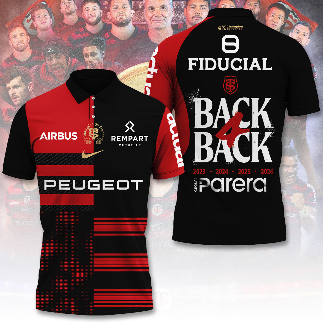 Stade Toulousain 4 Time French Champions 2026 3D Apparel – TANTN24011