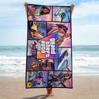 Grand Theft Auto VI Rectangle Beach Towel – TANTN24029