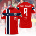 Norway National Football x Erling Haaland 3D Apparel – TANTN24132