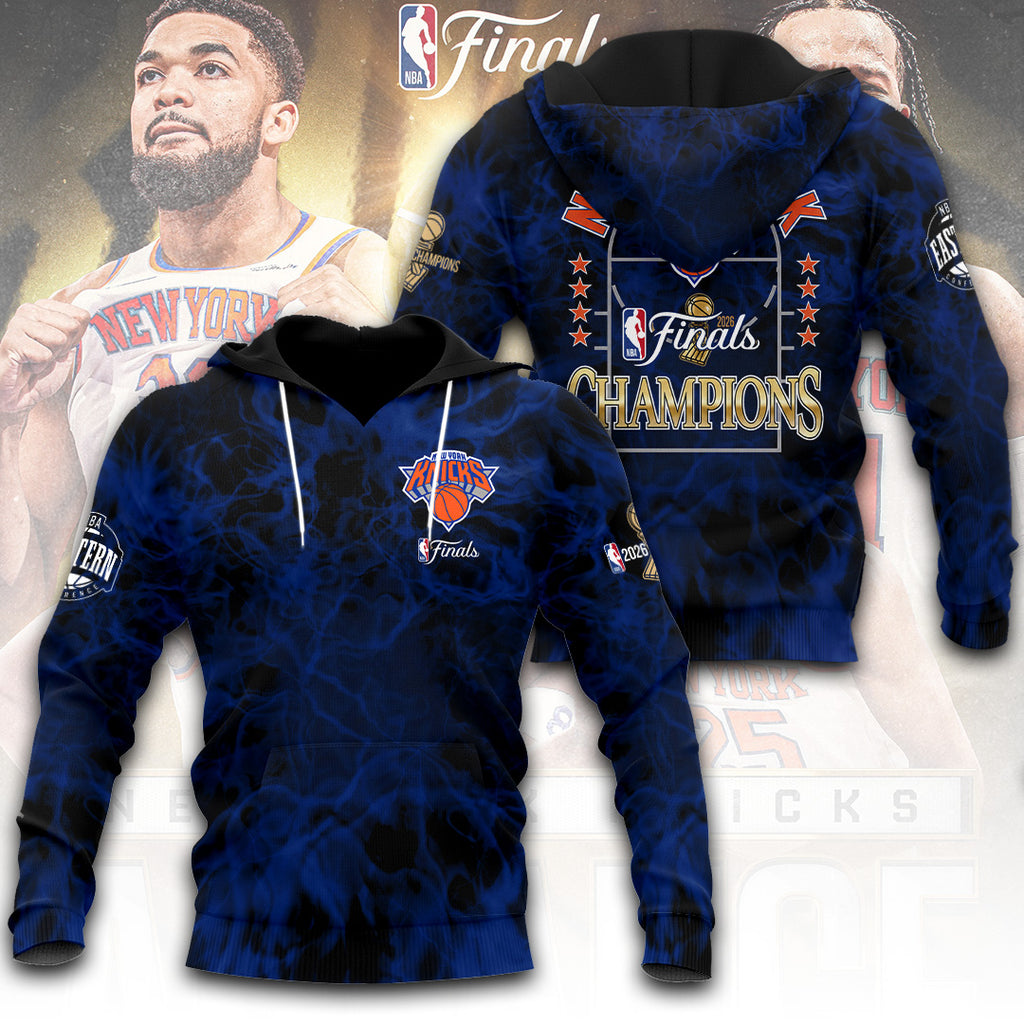New York Knicks NBA Finals Champions 2026 3D Apparel – TANTN24154