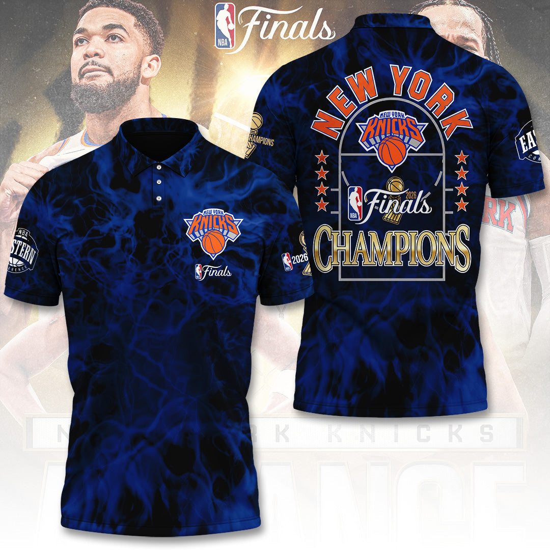 New York Knicks NBA Finals Champions 2026 3D Apparel – TANTN24154