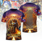 Iron Maiden Tour 2026 3D Apparel – TANTN24158