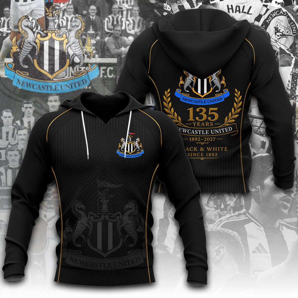 Newcastle United 135th Anniversary 3D Apparel – TANTN24188
