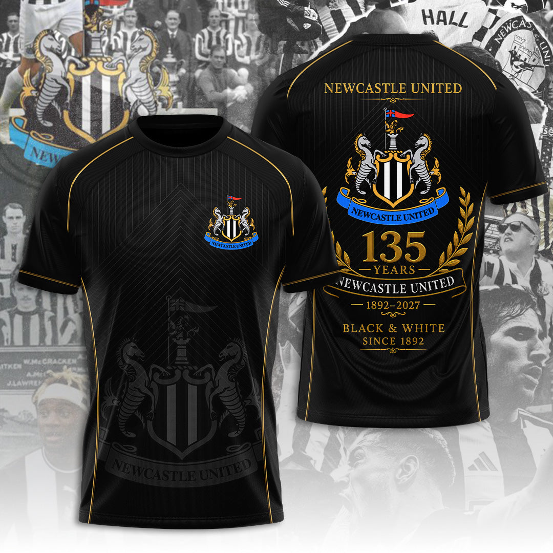 Newcastle United 135th Anniversary 3D Apparel – TANTN24188