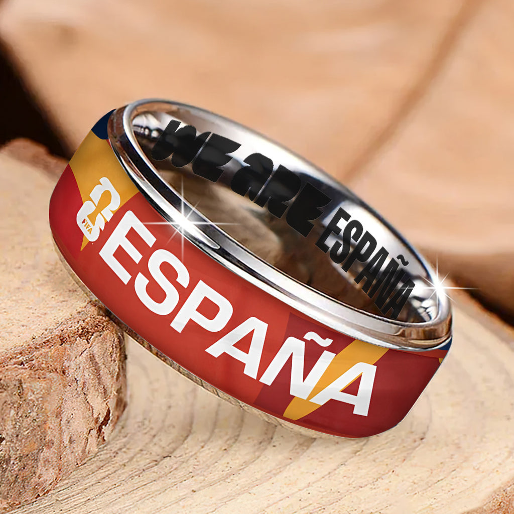 Spain FIFA World Cup 2026 Custom Alloy Ring – TANTN24239