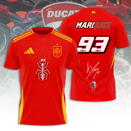 Marc Márquez x Spain National Football 3D Apparel – TANTN24252