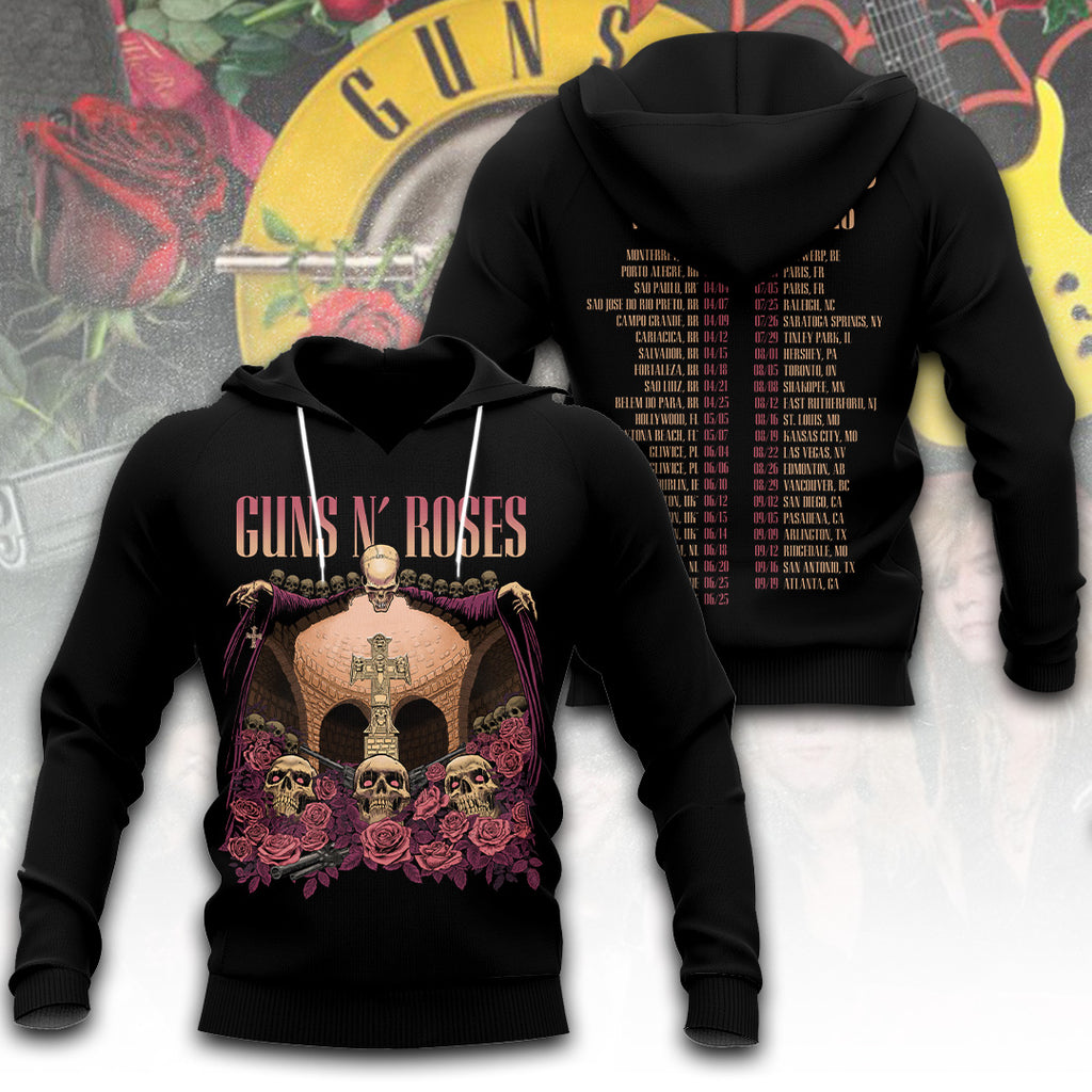 Guns N' Roses Tour 2026 3D Apparel – TANTN24303