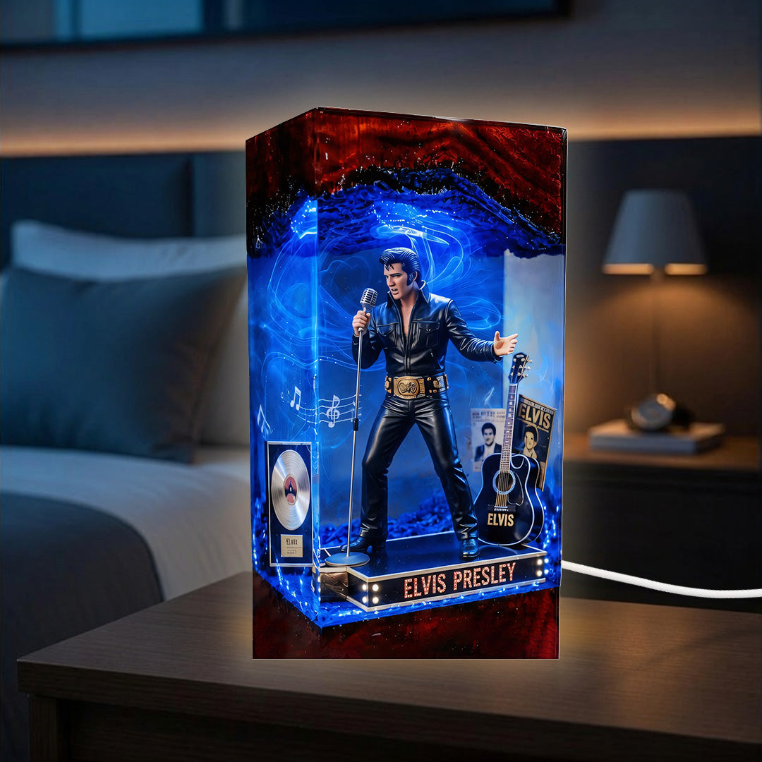 Elvis Presley Custom Shape 2-sided Acrylic Car Ornament – HOATT 5827
