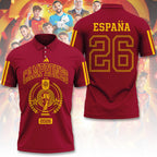 Spain National Team 2026 FIFA World Cup Champions 3D Apparel – TANTN24362
