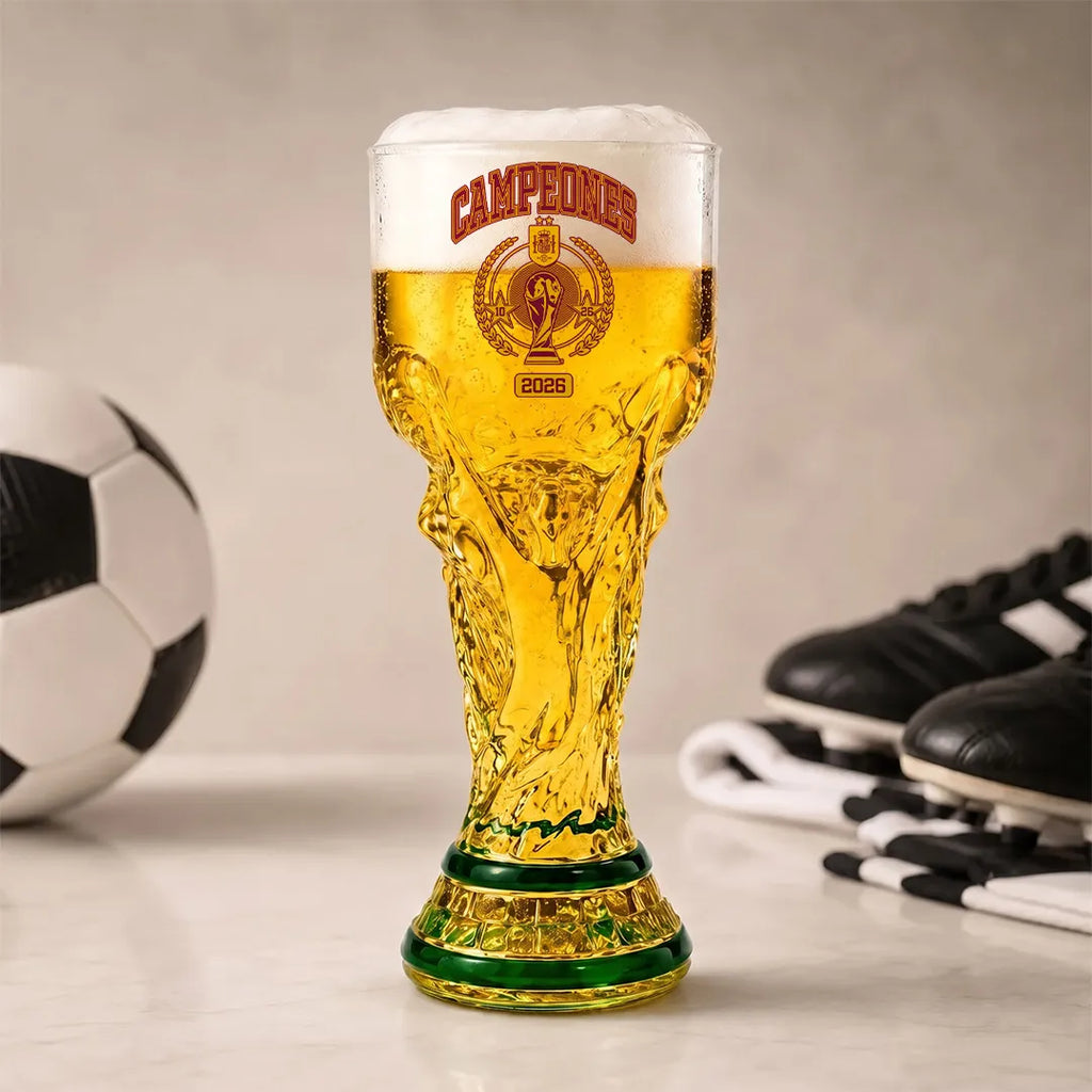 Spain FIFA World Cup 2026 Trophy Glass Cup – TANTN24372