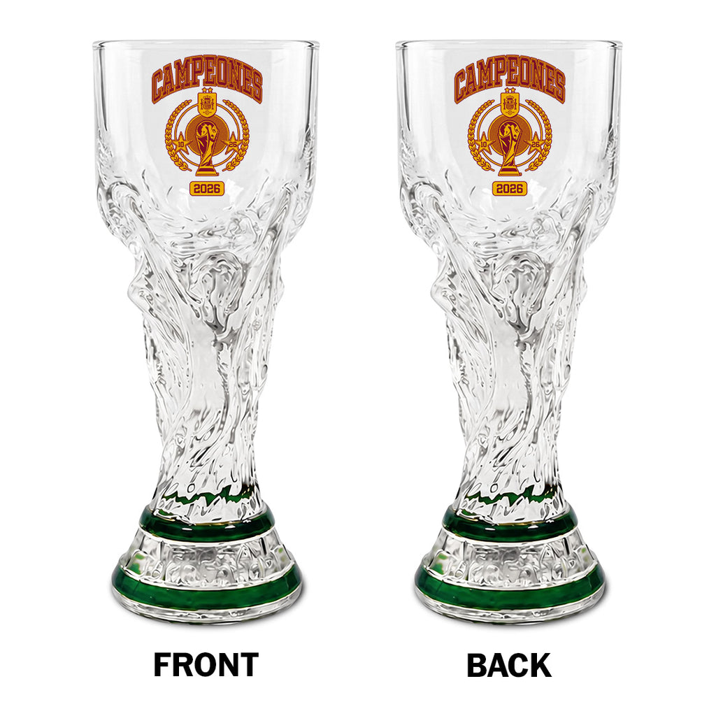 Spain FIFA World Cup 2026 Trophy Glass Cup – TANTN24372