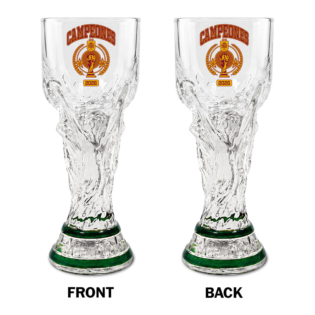 Spain FIFA World Cup 2026 Trophy Glass Cup – TANTN24372