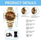 Spain National Team 2026 FIFA World Cup Champions Alloy Luxury Quartz Watch – TANTN24396