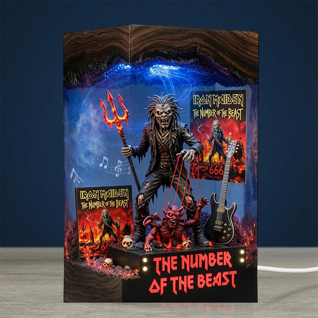Iron Maiden Custom Shape Acrylic Light Box – TANTN24409